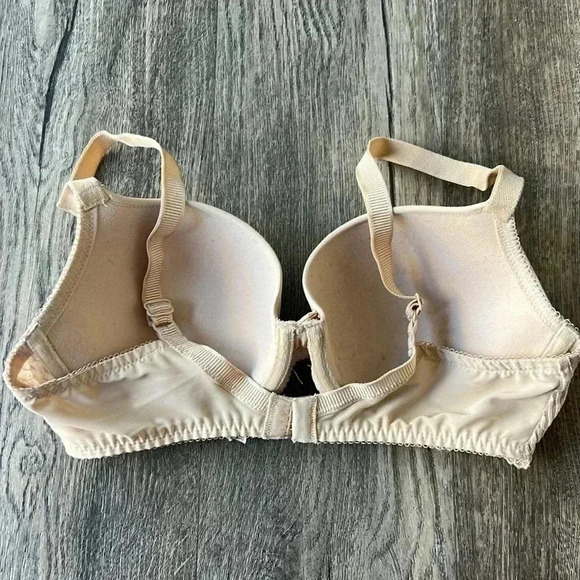 Wacoal Bra White Cream La Femme Contour Bra Size 34D Smooth Contour - Picture 5 of 9